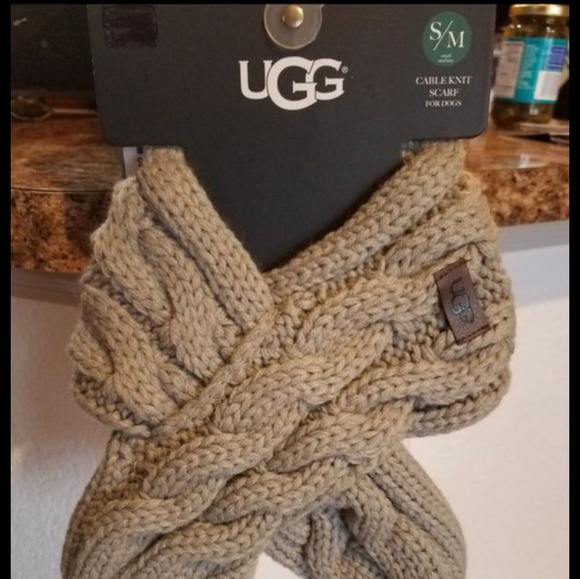 ugg dog scarf